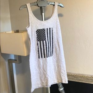 2 t-shirt tank top American flag dresses